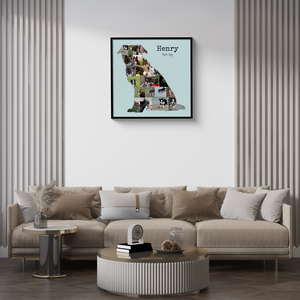 Create Your Custom Border Collie Photo Collage – Perfect Gift for Dog Lovers!