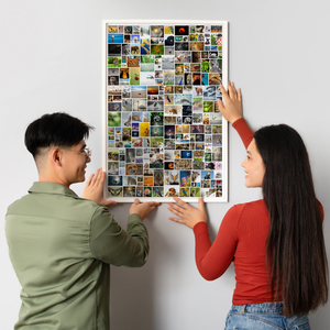 Create Your Own Large Vertical Wild Photo Collage - Up to 200 Pics!