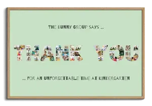 Create a "Thank You" Photo Collage for a Memorable Kindergarten Farewell