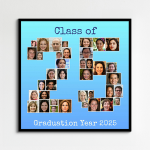 Year-in-Photos Collage: Create Your Personalized Graduation Gift & Memory