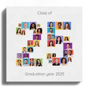 Year-in-Photos Collage: Create Your Personalized Graduation Gift & Memory