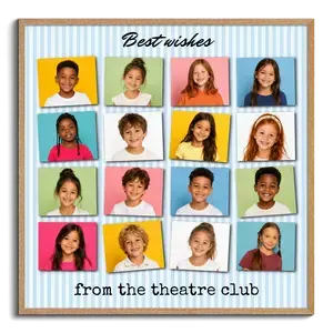 School Club Creative Photo Collage