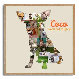Create Your Unique Chihuahua Dog Photo Collage Keepsake