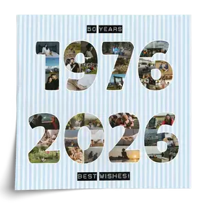 Custom Photo Collage - Milestone Years