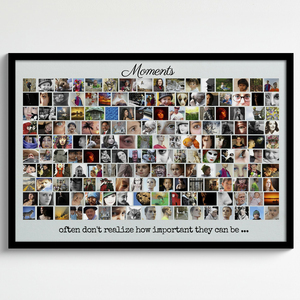 Create a Custom Photo Collage with Your Personal Quote - Gift Idea