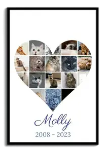 Pet Memorial Photo Collage Templates