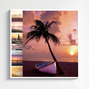 Landscape Photo Collage Print - Design Yours: Beaches, Sunsets, Lakes & Snowy Peaks Landscape Photo Collage Print - Design Yours: Beaches, Sunsets, Lakes & Snowy Peaks