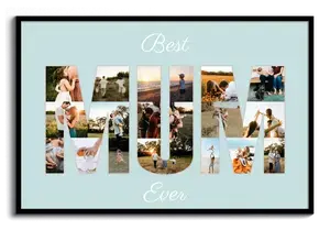 Photo Collage "Best Mum Ever" Customizable