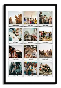 Create Your Best Friends Polaroid Collage with Custom Text