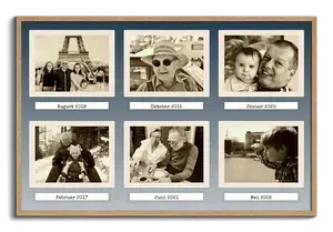 Create Your Vintage-Style Polaroid Collage with Personalized Text