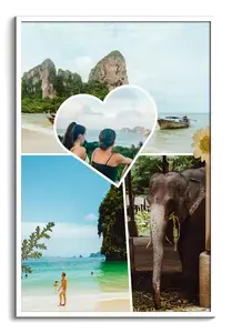 Create Your Travel Memory Scrapbook Collage Poster