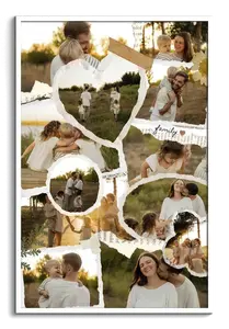 Favorite Moments Scrapbook Photo Collage