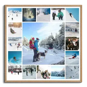 Winter Memories Photo Collage Designs