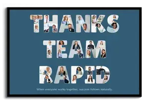 Create Your Personalized "THANK YOU TEAM RAPID" Photo Collage Today