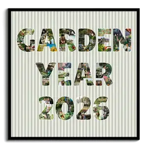 "Garden Year Photo Collage - Custom Nature Design"