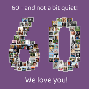 Create a Stunning 60th Birthday Photo Collage Gift