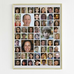 Create Stunning Team Photo Collage with Highlights | Personalize Your Design