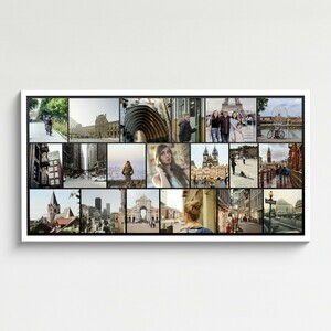 Create Your Travel Photo Collage on Acrylic Glass - Personalize Memories