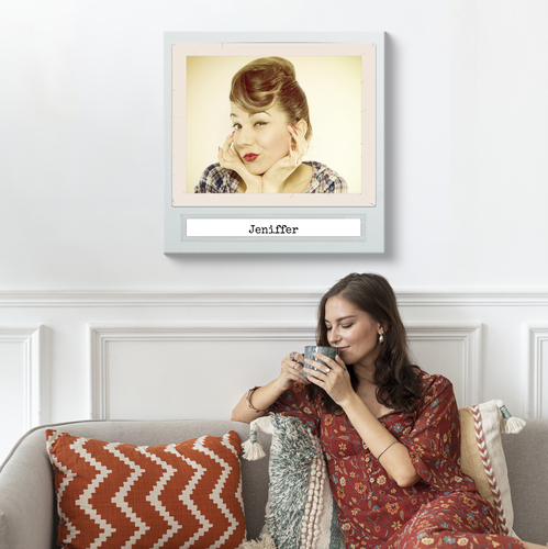 Create Your Own Vintage Style Personalized Photo Poster