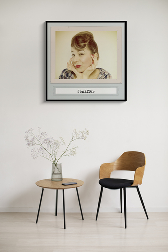 Create Your Own Vintage Style Personalized Photo Poster