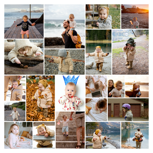 Create Your Family Photo Collage Poster – Capture Cherished Memories