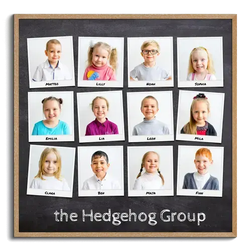 Create Your Own Personalized Class Group Photo - Perfect Teacher Gift!
