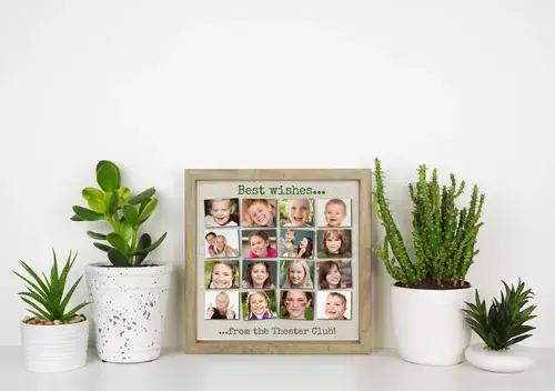 School Club Creative Photo Collage