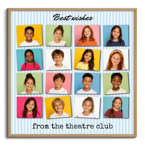 School Club Creative Photo Collage