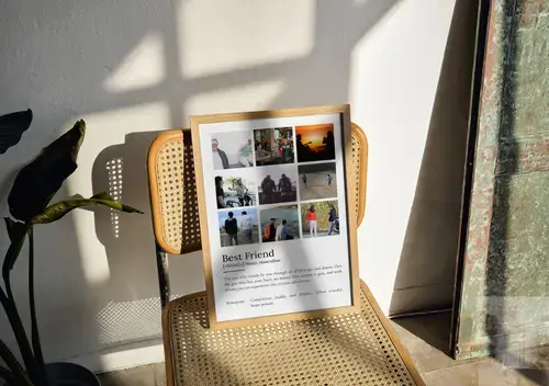 Best Friend Definition Poster - Personalized Gift