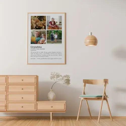 Customizable "Grandma" Definition Poster
