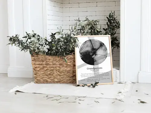 Grandparents Definition Poster - Customizable Gift