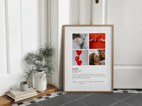 Love Definition Poster - Personalized Gift