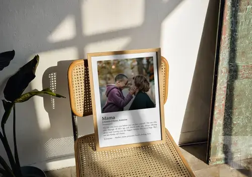 Personalized 'Mama' Definition Poster