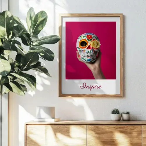 Customizable Art Poster with Text
