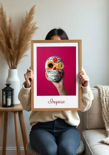 Customizable Art Poster with Text