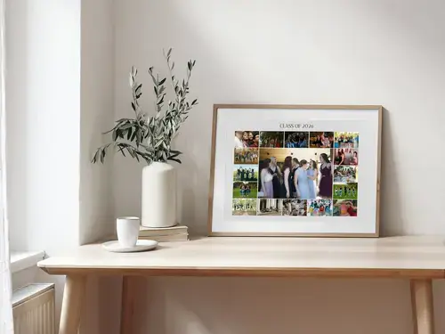 Graduation Photo Collage Template