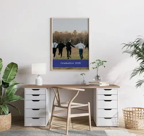 Graduation Photo Collage with Custom Text