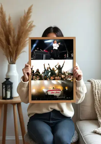 Festival Photo Collage with Custom Text