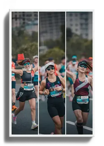 Running Event Photo Collage Template