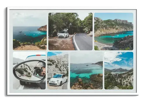 Road Trip Travel Photo Collage Template
