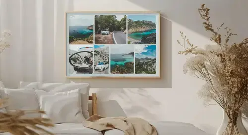 Road Trip Travel Photo Collage Template