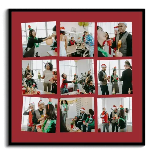 Corporate Christmas Party Photo Collage