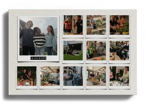 Housewarming Photo Collage Poster