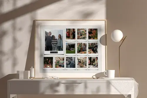 Housewarming Photo Collage Poster