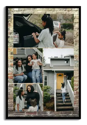 Housewarming Photo Collage Poster