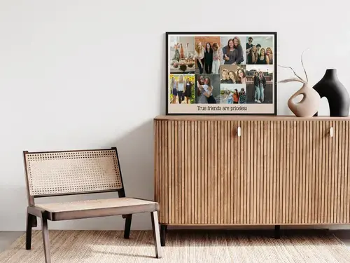 "Friendship Photo Collage: Echte Freunde Unbezahlbar"