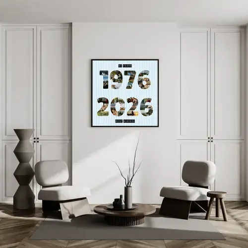 Custom Photo Collage - Milestone Years