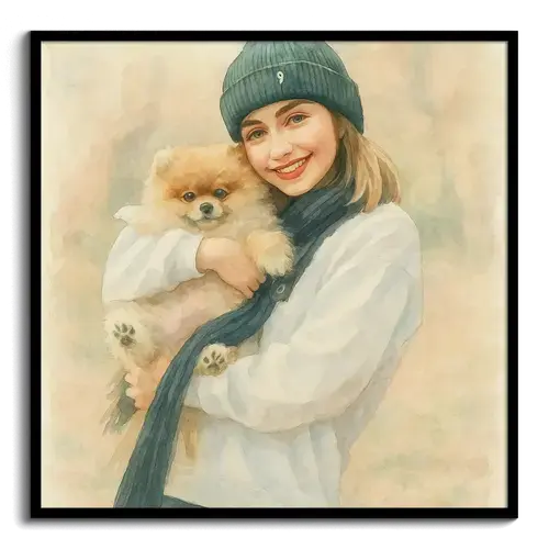 Photo to AI Art Conversion - Watercolor & More