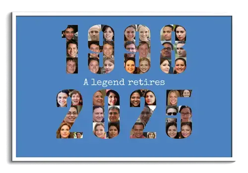 Create Your Retirement Photo Collage with Personal Photos and Quote