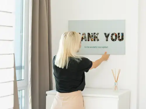 "DANK YOU Photo Collage Poster"